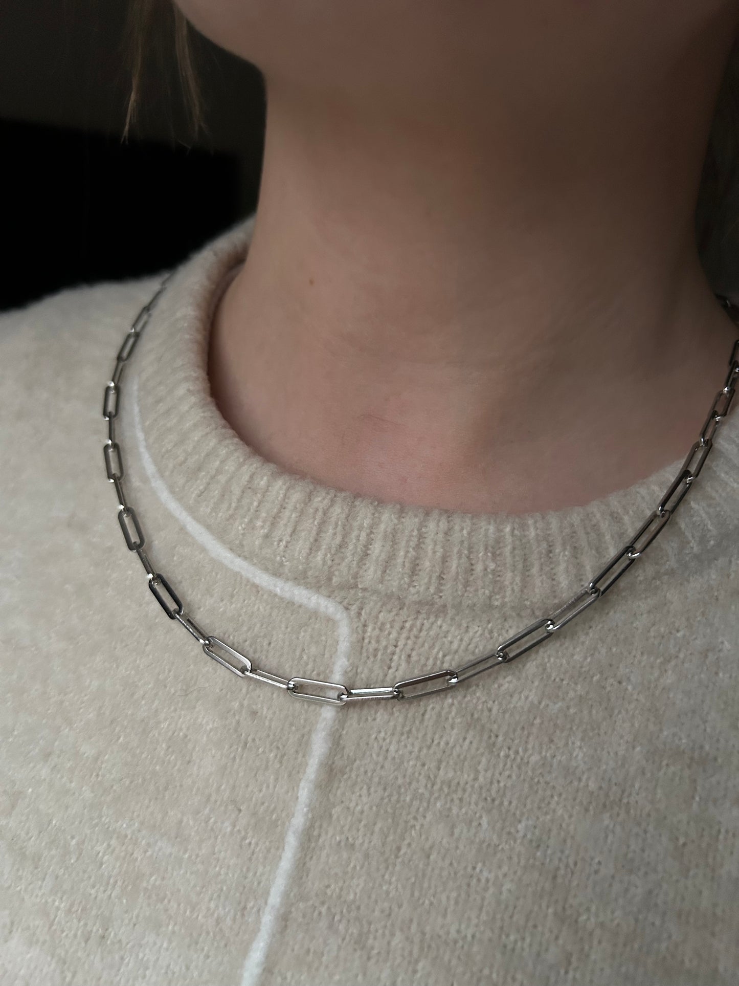 Collier - Malte Argent